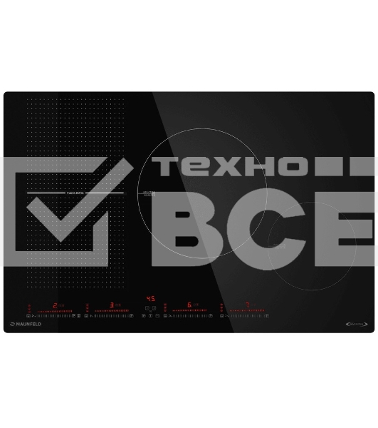 Индукционная варочная панель Maunfeld CVI804SFBK Inverter черный