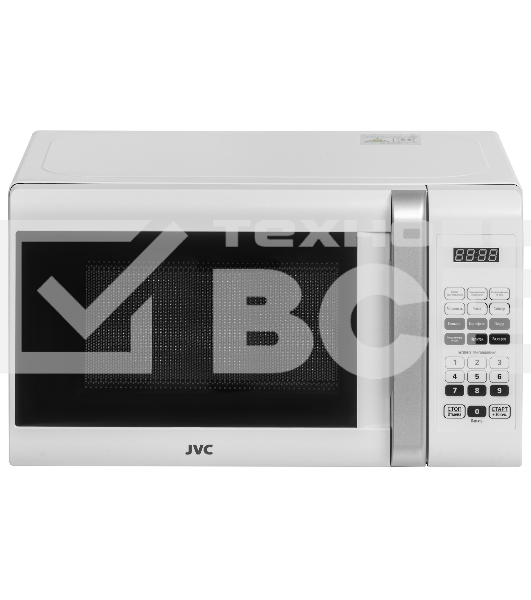 Микроволновая печь JVC JK-MW380S белый, 20 л, 700 Вт, переключатели - сенсор