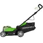 Газонокосилка аккумуляторная GreenWorks G24X2LM41k8, 24 В, 0 Ач, фото3