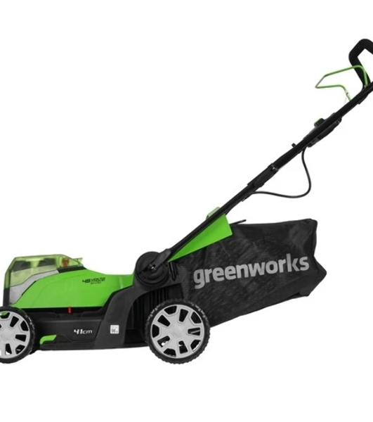 Газонокосилка аккумуляторная GreenWorks G24X2LM41k8, 24 В, 0 Ач