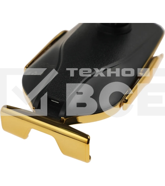 Держатель Wiiix CW-63V-G магнитный беспров.з/у. золотистый