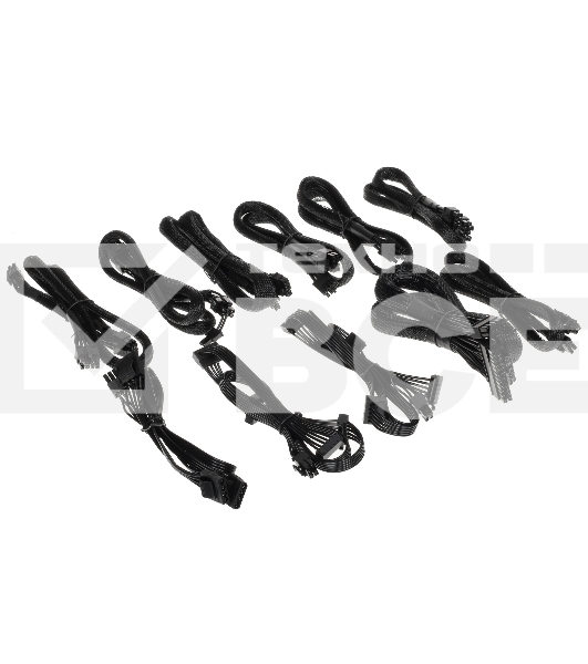 Блок питания ADATA XPG Core Reactor II COREREACTORII750GOLD RTL (COREREACTORII750G-BKCEU), 750Вт, 80 PLUS Gold, 120мм, модульный, черный