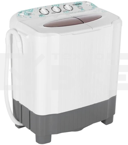 Стиральная машина Славда WS-50PЕТ белый, загрузка вертикальная 5 кг, 1350 об/мин, класс А