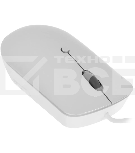 Мышь проводная Lenovo 540 светло-серый, 2400 dpi, USB-C, кнопки - 4