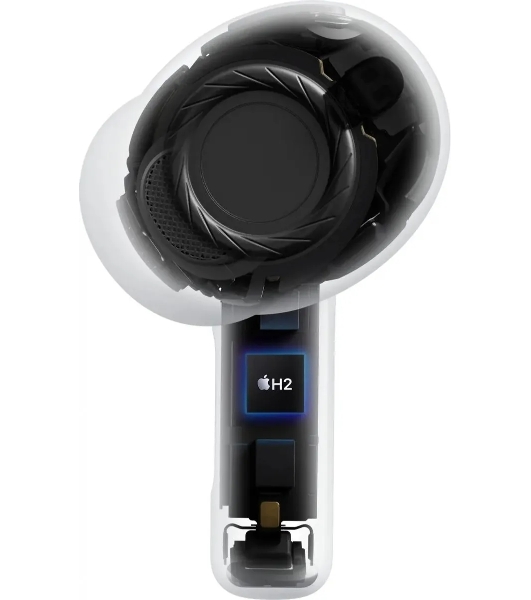 Наушники TWS Apple AirPods Pro 3 (A3063/A3064/A3122) белый, внутриканальные, Bluetooth, активное шумоподавление, до 6 ч