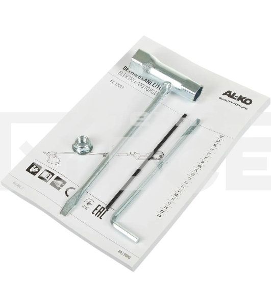 Триммер электрический Al-Ko BC 1200 E 1200Вт реж.эл.:леска/нож