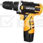 Дрель-шуруповерт аккумуляторная Deko DKCD12V, 12В, 2АКБ, Кейс, фото6