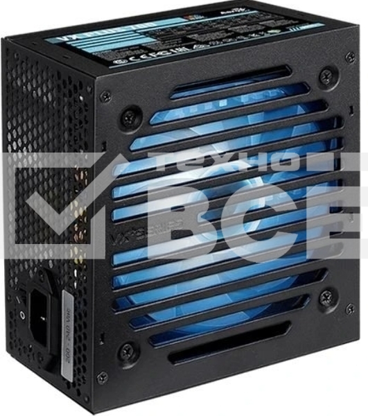Блок питания Aerocool/Formula VX-700 PLUS RGb, 700Вт, 120мм, черный