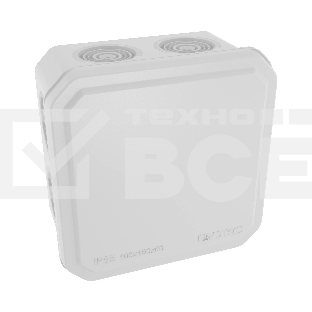 Коробка распр. ДКС 53800 ОП 100х100х50 (6 каб.ввод.) IP55