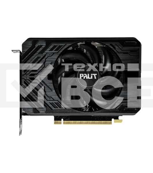 Видеокарта Palit RTX4060TI STORMX NVIDIA GeForce RTX 4060TI 8192Mb PCI-E 4.0 128 GDDR6 2535/9000 HDMIx1 DPx3 HDCP Ret
