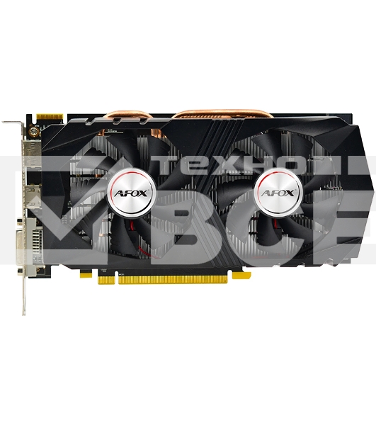 Видеокарта AFOX R9 370 ATX Dual Fan 4GB GDDR5 256bit DVI HDMI DP  (784009) {20}