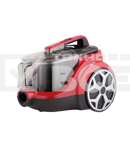Пылесос Kraft KF-KVC 2501 красный/черный, 430/2500 Вт, уборка сухая, пылесборник контейнер, 2.5 л