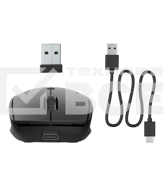 Мышь беспроводная Jlab Go Charge Mouse c функцией подзарядки, Link USB- A