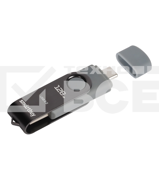 Флешка USB Smartbuy (SB128Gb3DUOTWK) UFD 3.0/3.1 128Gb Twist Dual