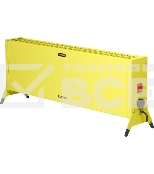 Конвектор Zeder 15MX-12 YELLOW Blimey