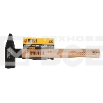 Молоток слесарный Denzel 800 г, кованый квадратный боек, буковая рукоятка, фото4