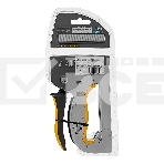 Степлер Denzel металл., скобы в комплекте, плавная регулировка удара, 2К рукоятка, тип 53, 4-14 мм, фото7