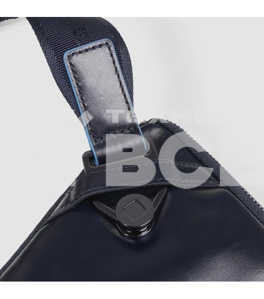Сумка Piquadro Blue Square CA6897B2/BLU2 темно-синяя натур.кожа