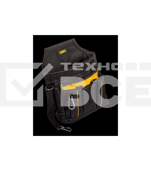 Поясная сумка монтажника Deli DLP08