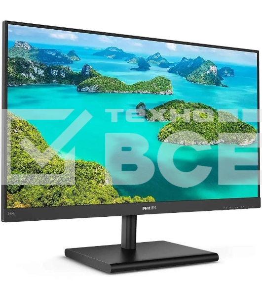 Монитор 27' Philips 275E1S IPS 2560x1440, 75 Гц, 4 мс, 250 кд/м2, 16:9, 1xHDMI, 1xDP, 1x3.5 мм, черный