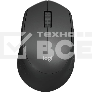 Мышь беспроводная Logitech M280 черный, 1000 dpi, радиоканал, USB, кнопки - 3