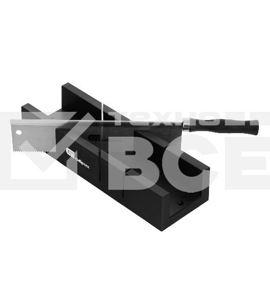 Стусло пластиковое Сибртех 300х60 мм, пила 250 мм