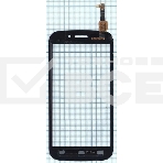 Сенсорное стекло (тачскрин) для Micromax A210 Canvas 4, черное, фото2