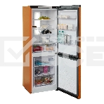 Холодильник Бирюса Б-T920NF оранжевый двухкамерный 210/100 л морозилка снизу, No Frost, фото5