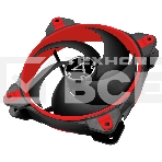 Вентилятор для корпуса Arctic BioniX P120 черный/красный, 120 мм, 2100 об/мин, 24 дБ, 4 pin, фото2