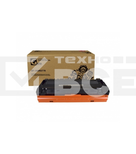 Картридж GalaPrint GP-106R02778 чёрный (3000 стр) для Xerox Phaser 3052/3260/WorkCentre 3215/3225/3052NI/3260DI/3260DN/3260DNI/3215NI/3225DNI (для аппаратов, выпущенных после 01.07.2017)