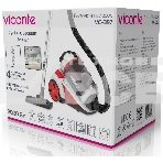 Пылесос Viconte VC-397 белый/красный, 600/3000 Вт, уборка сухая, пылесборник контейнер 2.2 л, фото 1