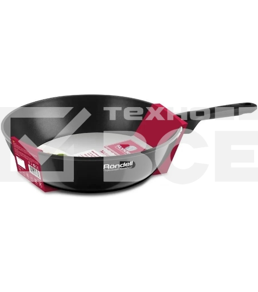 Сковорода Rondell Midnight RDA-1237, 24 см, без крышки, черный