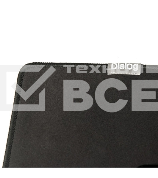 Игровая поверхность для клавиатуры и мыши Dialog PM-H50, черная, размер 700х300х3мм