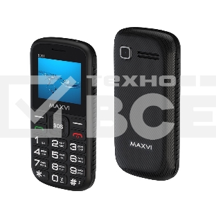 Мобильный телефон Maxvi B201 черный