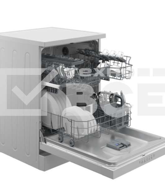 Посудомоечная машина Indesit DF 4C68 D, белый, 59.8 см, 14 компл., 48 дБ, класс A