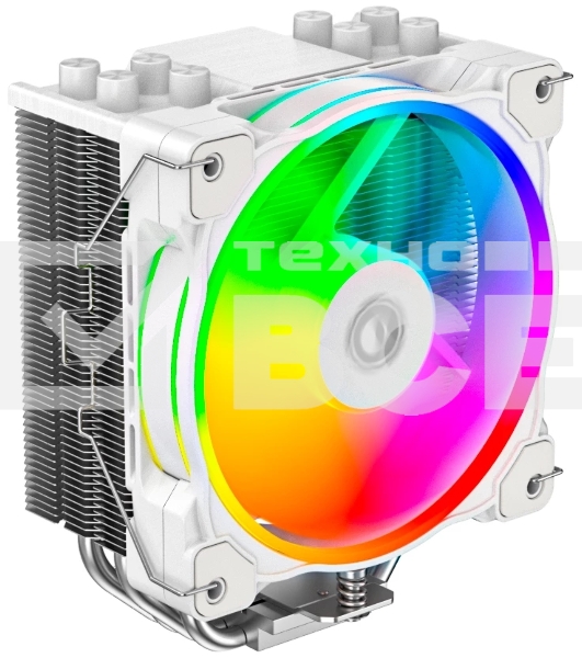 Кулер для процессора ID-COOLING SE-214-XT ZF белый 120мм алюминий+медь 1600rpm 28.5db 4-pin 180W 150мм