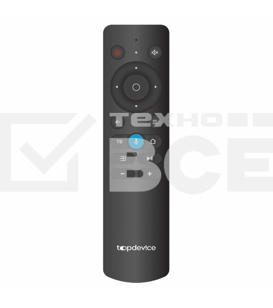 Телевизор TopDevice 50'' TDTV50CS03U_BK черный UHD Smart YaOS 1.5GB 8GB