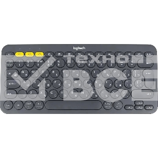 Клавиатура Logitech K380 беспроводная, Bluetooth, темно-серый