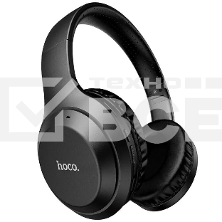 Беспроводные/проводные наушники HOCO W30 FUN MOVE черный, накладные, Bluetooth + проводной, до 8 ч.