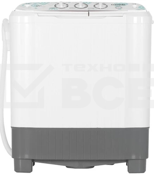 Стиральная машина Славда WS-50PЕТ белый, загрузка вертикальная 5 кг, 1350 об/мин, класс А