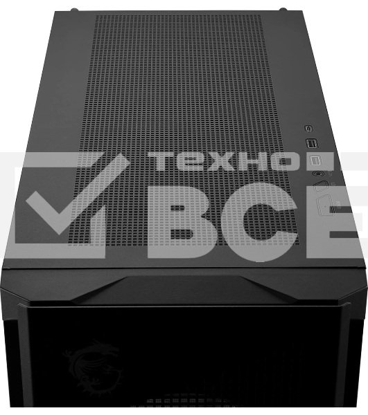 Компьютерный корпус MSI MPG VELOX 300R AIRFLOW PZ, Global, 2xUSB 3.2 Gen 1, 1xUSB 3.2 Gen2 Type-C,2x160мм ARGb Fan, 1x120мм