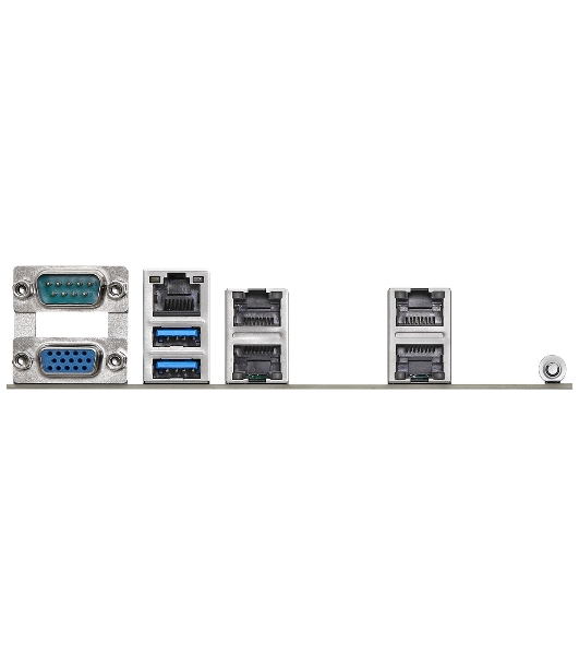 Материнская плата серверная ASRock EC266D4-4L, LGA1700, Intel C266, 4xDDR5 (ECC), 14xSATA, 2xM.2, 1xPCIe 5.0 x16, 1xPCIe 5.0 x8, 1xPCIe 4.0 x4, 1xVGA, 5x1Gb LAN (вкл. IPMI), 2xUSB-A 5Gbps, 1xCOM, ATX