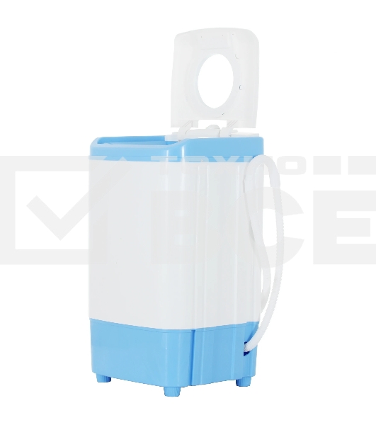 Центрифуга Renova SD-80TS1(P) белый/голубой, 8.5 кг, 1400 об/мин, программ 6, 44 x 78 x 43 см