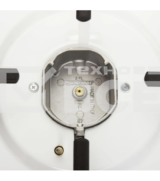 Газовая варочная панель Maunfeld EGHE.32.3EW/G, 2 конфорки, эмалированная сталь, белый