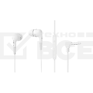 Наушники RITMIX RH-112M белый