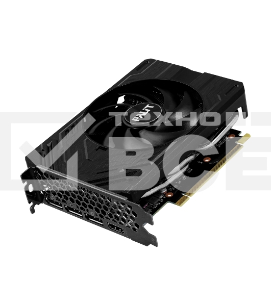 Видеокарта Palit RTX4060TI STORMX NVIDIA GeForce RTX 4060TI 8192Mb PCI-E 4.0 128 GDDR6 2535/9000 HDMIx1 DPx3 HDCP Ret
