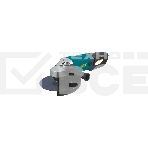 Углошлифовальная машина FIT AG-230/2000, 2000 Вт, 6000 об/мин, КлК 230 мм, тяж., б/с щеток, плав.пуск, гарда, короб., фото 1