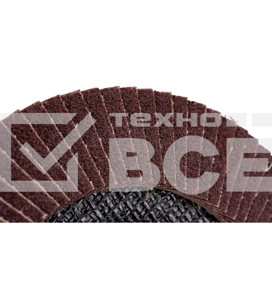 Круг лепестковый торцевой MOS плоский 125 мм P 100 39877М