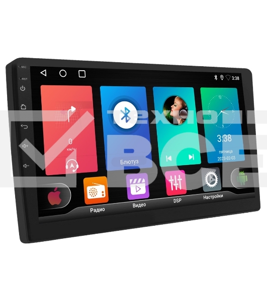 Автомагнитола ACV AD-9003 V2 2DIN 4x50Вт 2000Mb Android 13 9