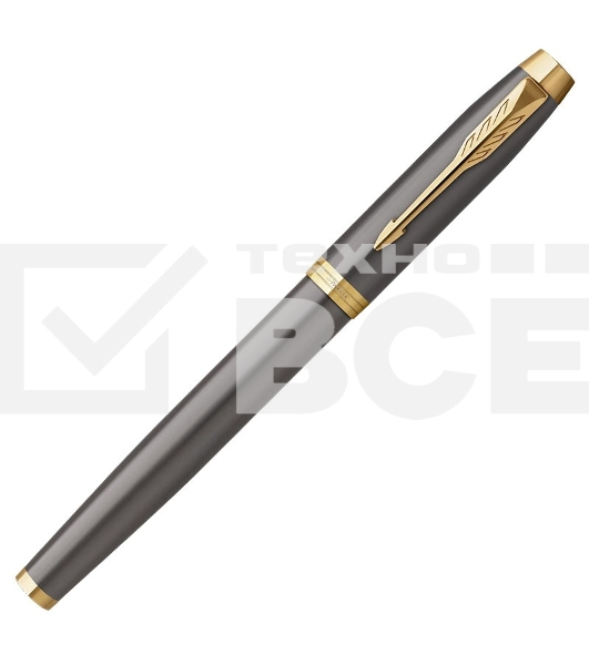 Ручка перьевая Parker IM Premium Grey Core GT (2213776) M черн. черн. подар.кор.